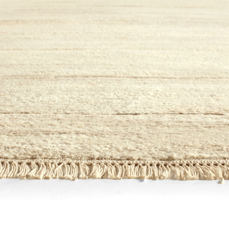 Jaipur Living Imlil Handknotted Striped Gray Area Rug (6'X9' Rectangle), Rectangle 8' x 10'