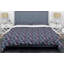 Ensemble de housse de couette abstrait fleur abstraite Mid-Century-40702574
