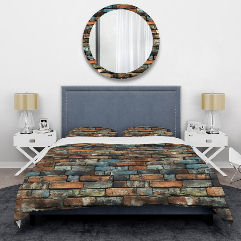 Ensemble de housse de couette Urban Rustic, Housse de couette pour très grand lit et 2 très