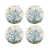 Blanc turquoise sélectionné