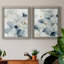 Indigo Ginkgo I - peinture sur toile 2 pièces-188328416-188328419