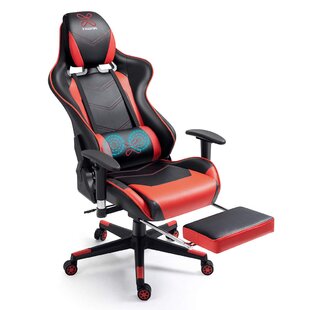 Loungie Rockme Black/Black Gaming Chair in the Video Gaming