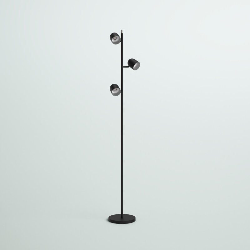 Girardi 63.25'' LED Tree Floor Lamp, Black