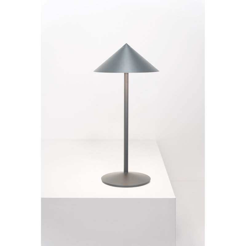 Pina L Desk Lamp, Titanium