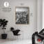 "City", toile abstraite noire, photographie urbaine par Notoriart-104453041-104453053