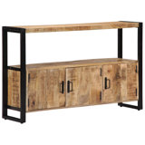 Mullinax 120cm Solid Wood Sideboard