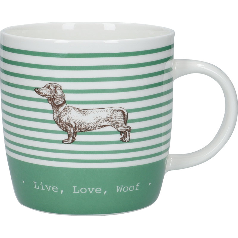 Dog 4 Piece Mug Set