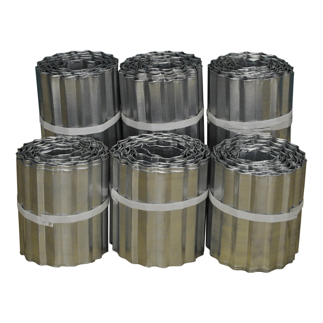 Altider Galvanised Steel Lawn Edging Roll 5m x 0.16m