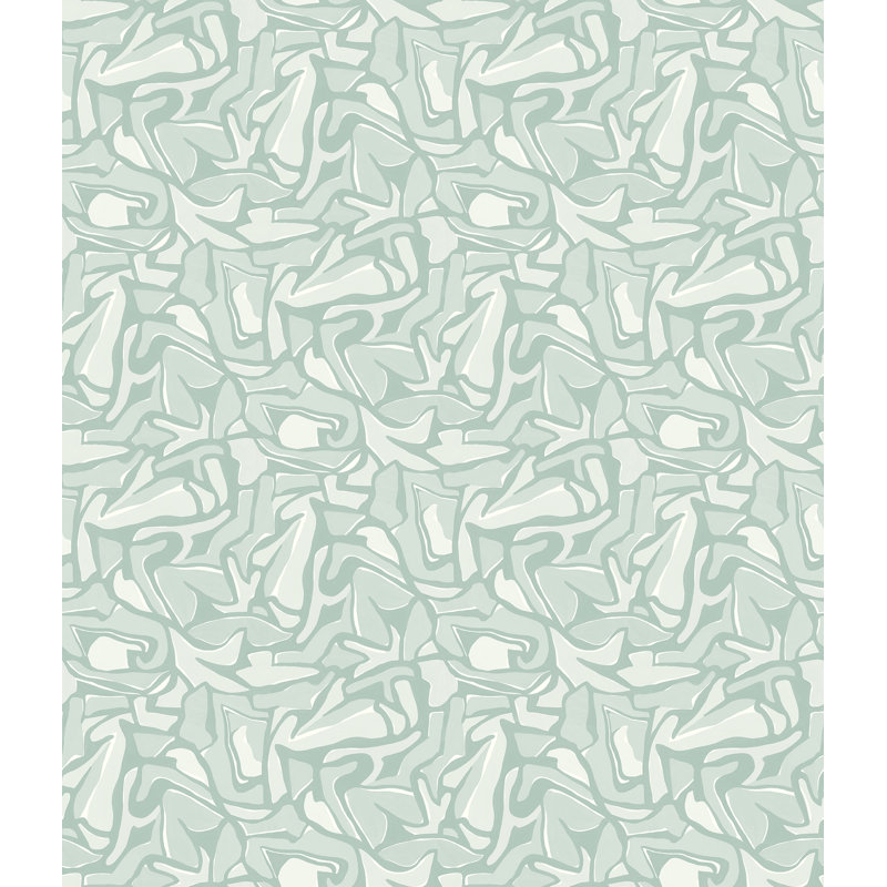 Puzzle Petite 10cm x 60m Wallpaper Roll, Green