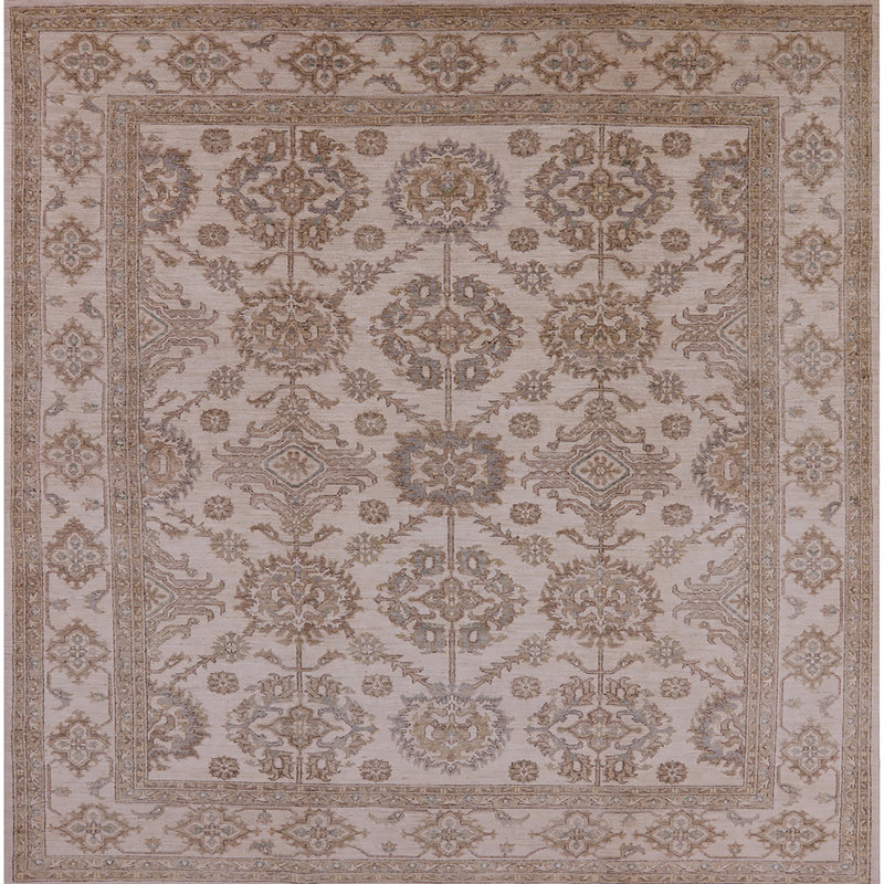 Clybourn Oriental Indoor Rug, Square 6'