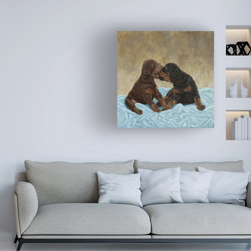 Art sur toile «ologic bolarlene pavlovich », H 14 po x l 14 po
