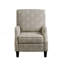 Fauteuil inclinable par pression