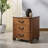 Jessy Wood Bun Foot Nightstand