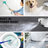 Wall Mounted Shower Kit With 10" Rain Head And Handheld - Finish, Metal, 3 Spray Options, Adjustable For Relaxing Shower, Corrosion Assembly Mount, Patterns, Material