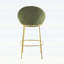 Tabouret de bar rembourré Celano