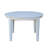 Extendable Round Solid Wood Dining Table