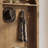 Brown, 4-In-1 Foyer Coat Rack With Bench And Shoe Rack, 70.88 Inches High, With 5 Sets Of Double Hooks And Adjustable Shelves, Suitable For Hallway Entryways.