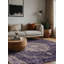 Tapis mauve lavable à la machine-1887462322