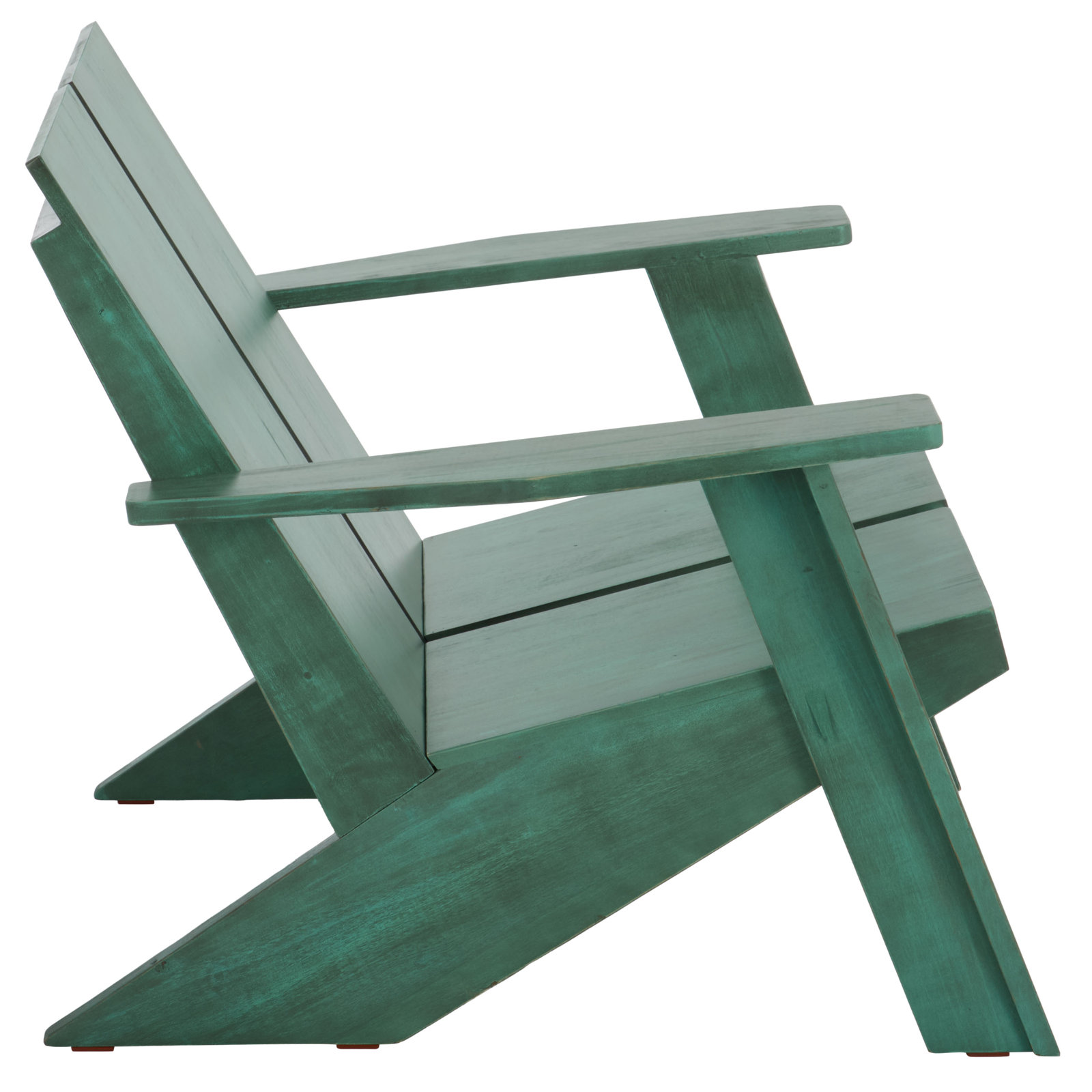 Guthrie Teak Adirondack Chair, Beach House Blue