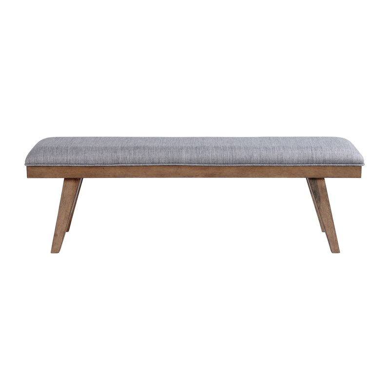 Raayan Polyester Blend Upholstered Bench
