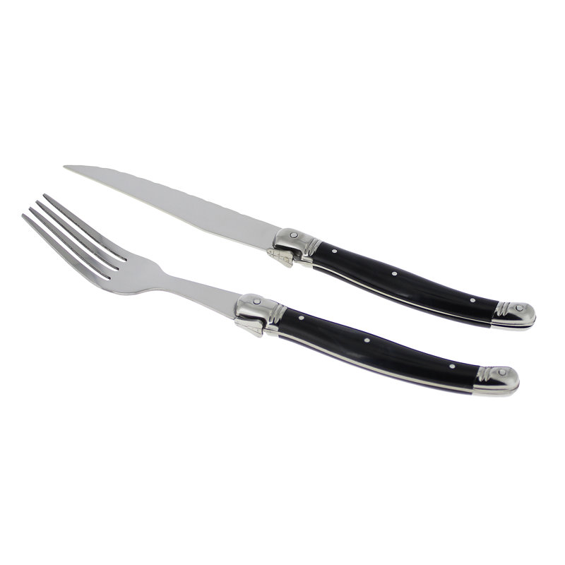 Ensemble de 13 couteaux et fourchette de cuisine French Home Ultimate Laguiole