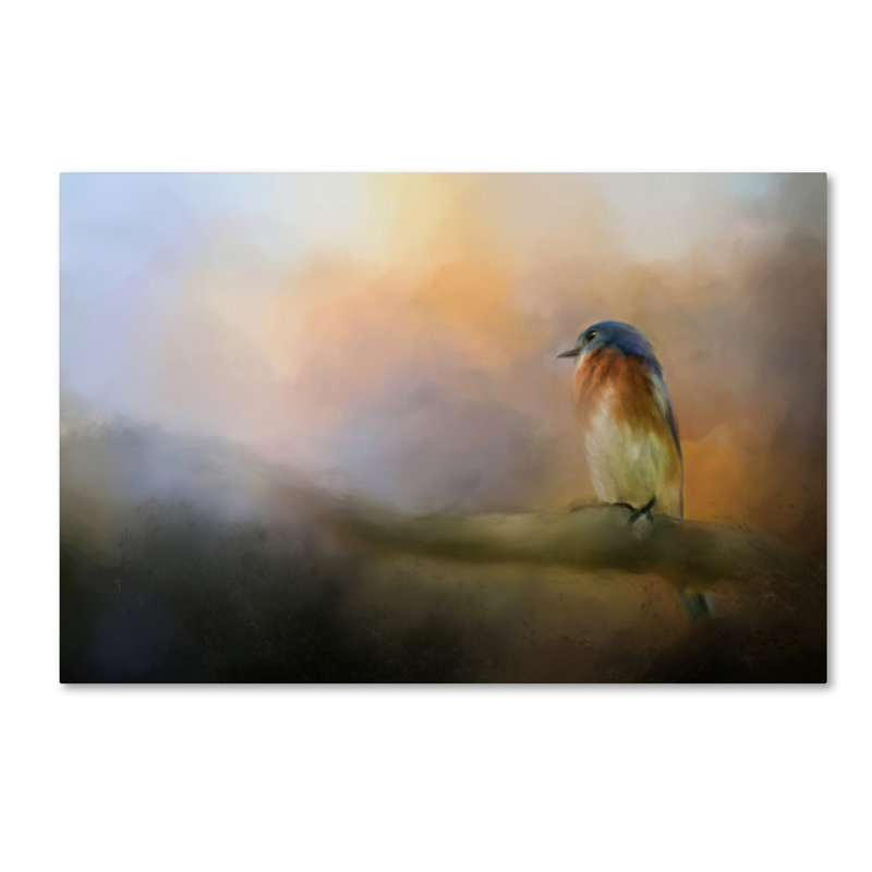 «Bluebird in the Perfect Light» de Vidur, impression sur toile tendue, 16 po x 24 po
