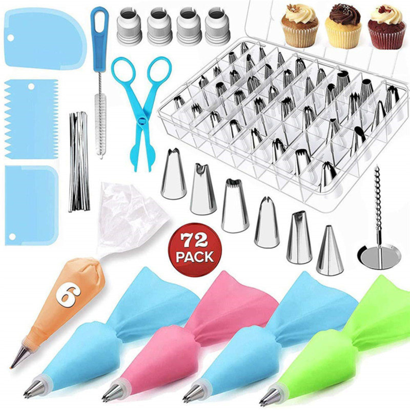 72 -Piece Pastry Tool Set