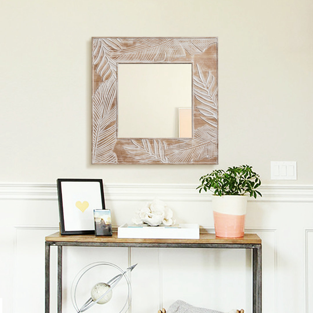 Lynmouth Solid Wood Flat Wall Mirror The Twillery Co.®