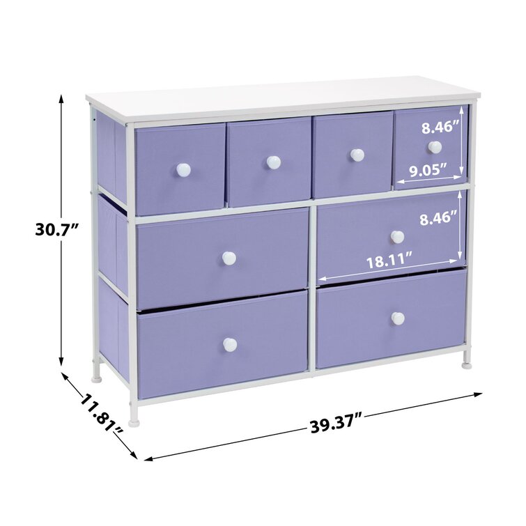 8-Drawer Dresser Stand (Classic Colors) – Sorbus Home
