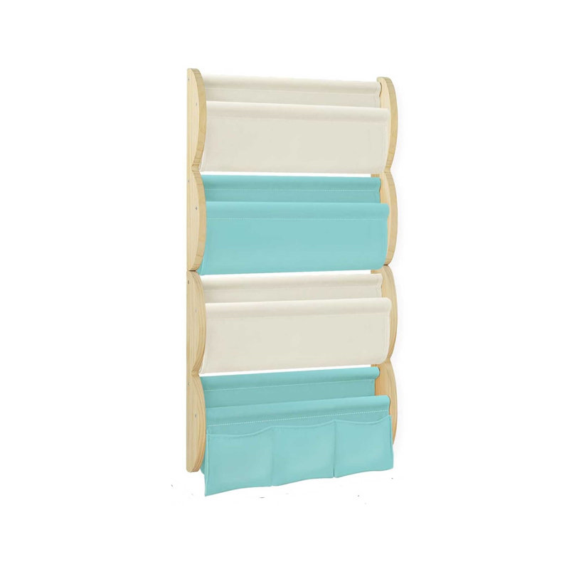 Wood Wall Organizer with Wall Baskets