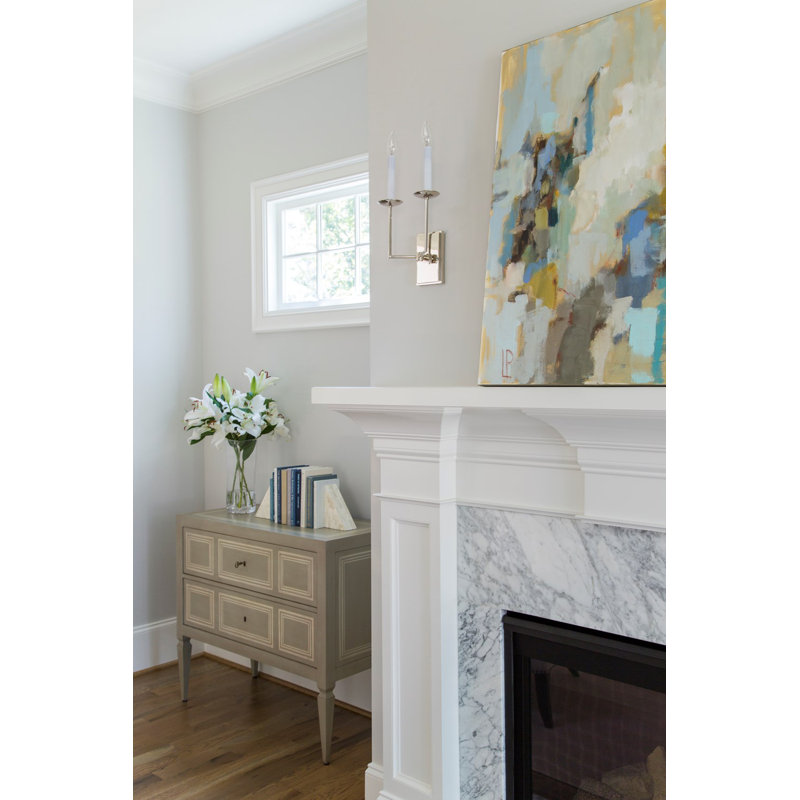 Milan Accent Chest, Ivory