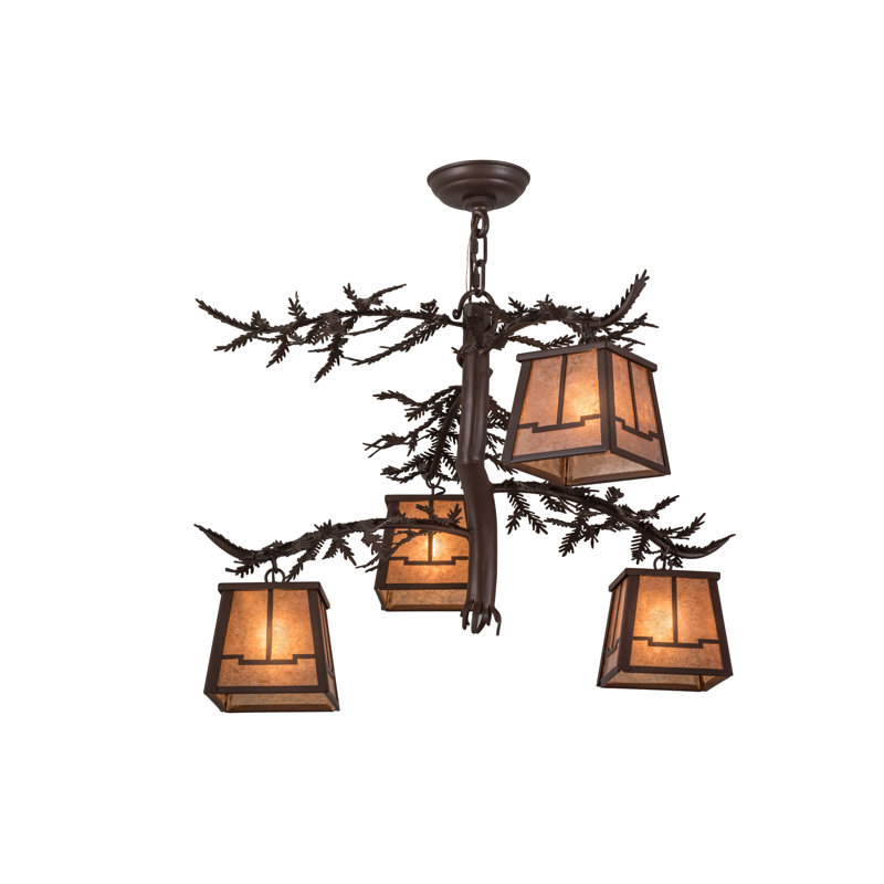 Rustic Lodge 4 - Light Chandelier