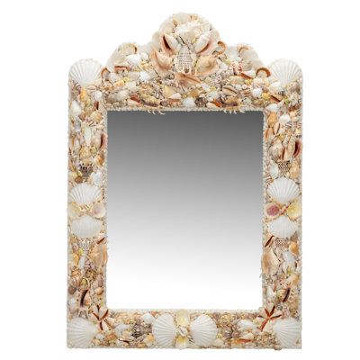 Shell Rectangle Wall Mirror