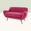 Jefferson 2 Seater Loveseat-22330287