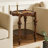 Solid Wood Round Side Table