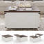 28" Square Brown Lift Top Coffee Table, Modern Farmhouse Industrial Table with Hydraulic Lift & Hidden Storage for Living Room