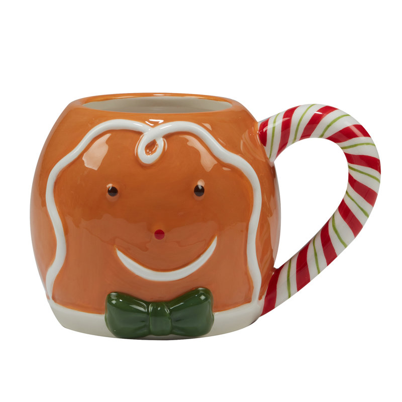 Ensemble de 4 tasses en pain d'épice certifié International Holiday Magic