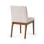 Ensemble de table de salle à manger 5 pièces avec une table en bois massif et 4 chaises rembourrées pour la salle à manger-1265336260