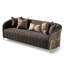 Lisbon 98'' Chenille Round Arm Sofa-1165448316
