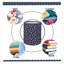 Panier en tissu imperméable et pliable