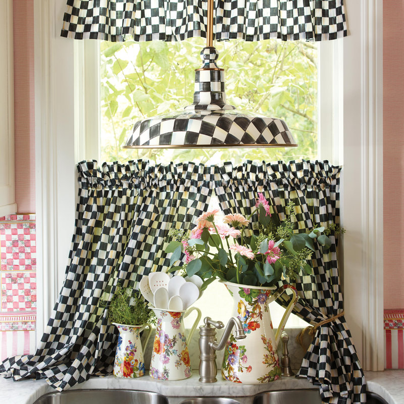 Courtly Check® Cafe Curtain