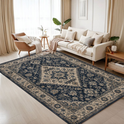 Faux Fur Abstract Rug