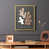 Gold Single Picture Framed