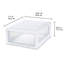Bac de rangement en plastique blanc et blanc avec tiroir Sterilite-94962772