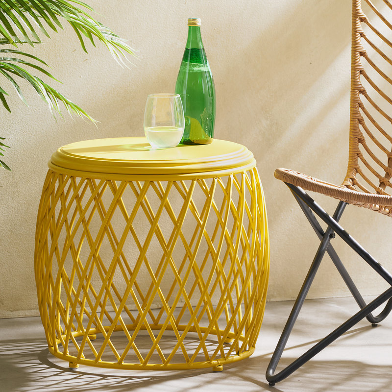 Table d'appoint 19,75, Jaune