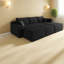 Canapé modulaire en velours côtelé 95 pouces