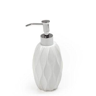 Distributeur de savon / lotion blanc Wave