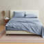 400 Thread Count 100% Cotton Sateen Sheet Set-99341187-99341180