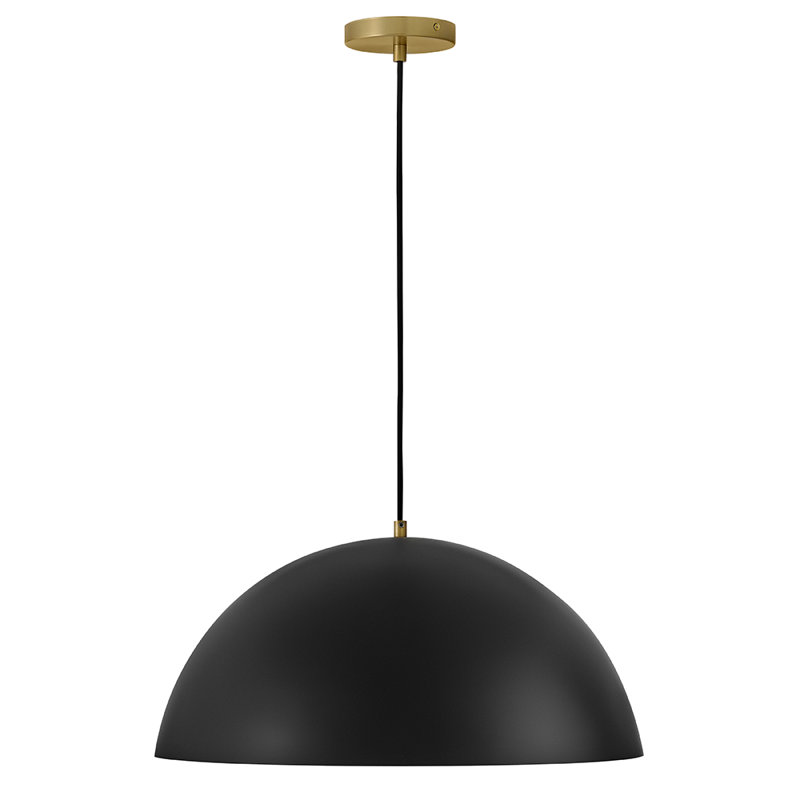  Grand luminaire Lou, Noir mat