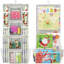 Double-Sided Hanging Gift Wrap Organizer Storage Pockets, Grey (Set Of 1)